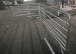 Buy cheap OEM Pre - Galvanized Cattle Yard Fence Panels , Metal Farm Fence Panels from wholesalers