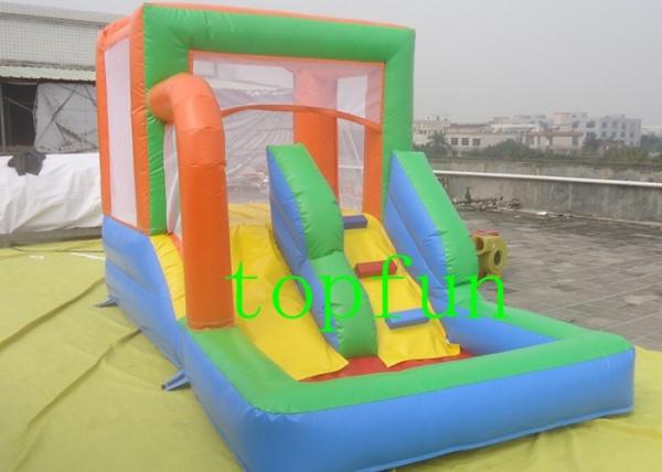 Buy cheap Oxford fabric Commercial Inflatable Bounce House With Slide For Kids from wholesalers