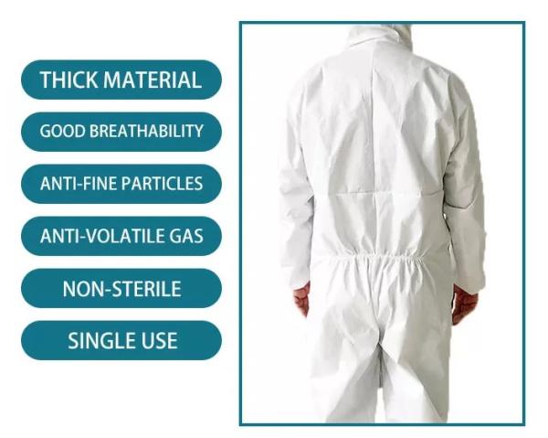 Buy cheap Chemical Industrial Disposable Isolation Gown Polypropylene Nonwoven Material from wholesalers