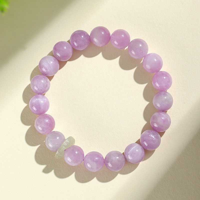 Pink Quartz Bracelet Natural Stone Beaded Bracelets Handmade Stretch Gemstone Bracelet Healing Crystal Bracelet Healing Jewelry Gifts For Women Girls