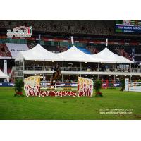 Buy cheap Double Decker High Peak Tents With Glass Walls For Horse Competition product