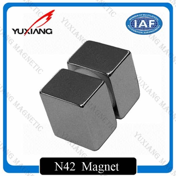 Buy cheap Ni-Cu-Ni Neodymium Block Magnets 50x50x50mm High Coercive Force Over 35KOe from wholesalers