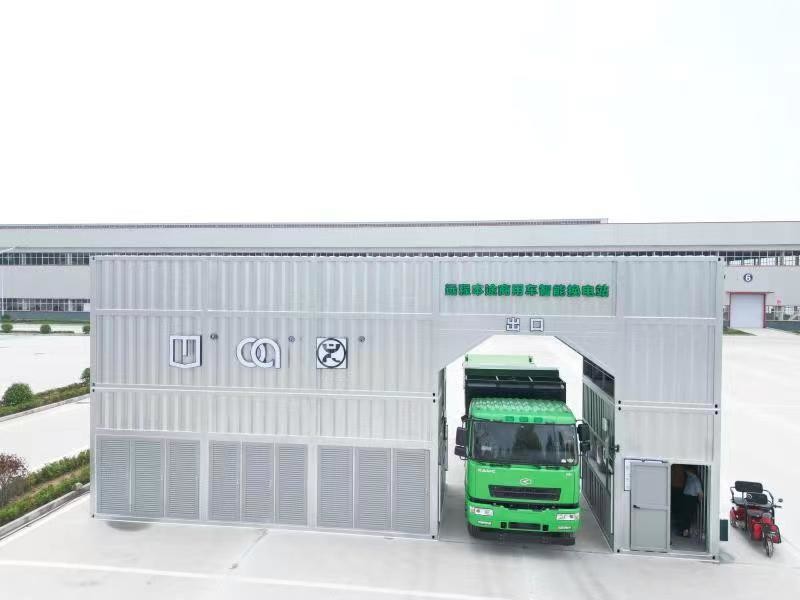 Intelligent Large Charging Station With Crane AC380V Power Supply