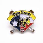 Colorful Sports Trading Pins Plating Nickel Metal Custom Hockey Pins