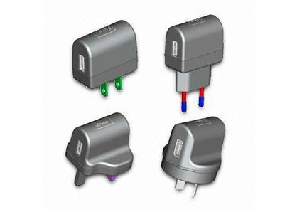 Buy cheap EU / US / UK / AU metal Plug-in 5v 1A Universal USB Power Adapter (OCP / OVP protection) from wholesalers