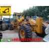 Buy cheap Yellow Color 123KW Power Used Caterpillar Grader 140K Good Condition For Farm Work Construction from wholesalers