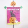 Buy cheap Halloween Garden Flag cat stand on pumpkin with pumpkin head from wholesalers