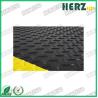 Buy cheap Anti Fatigue Mat Yellow And Black ESD Rubber Mat With PVC / EPDM Foam / Rubber Material from wholesalers