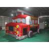 Buy cheap The Blow Up Fire Truck Inflatable Bouncy Castle For Kids And Adults Party Time from wholesalers