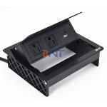 Factory UsDesktop Table Flip Cover 20W USB Socket Hidden Desktop Power Grommet