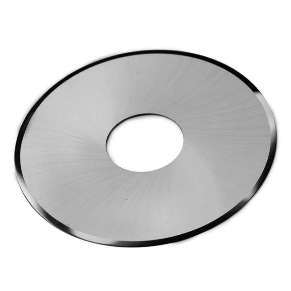 Stainless Steel Material Rotary Slitter Blades 4.76mm Thickness For Cutting Food