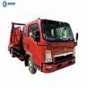 Buy cheap 116hp HOWO 4x2 Diesel 3cbm Swing Arm Garbage Special Purpose Truck from wholesalers