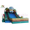 Buy cheap PVC Elephant Colorful Forest Theme Blow Up Board Dry Slide For Backyard Fun from wholesalers