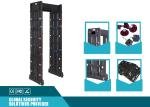 High Sensitivity Airport Gold Security Metal Detectors 24 detecting zones door