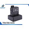 Buy cheap Wearable Police Body Cameras CMOS OV4689 Sensor With 360 Degree Rotatable Metal Clip from wholesalers