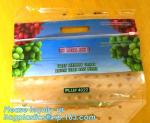 Fresh Lettuce Salad Fruits Pouches BOPP Anti Fog Leafy Vegetables Packaging Bags
