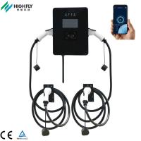 Buy cheap CE EV Fast Wall mounted AC Charging Station 22kw*2 Type 2 product