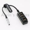 Buy cheap 2 Pin Lemo To 4 Port Female D-Tap Splitter RED DSMC2 Jetpack RTmotion Sidekick from wholesalers