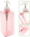 650ml Empty Pink Shampoo Shower Gel Bottle Plastic Pet Cosmetic Bottle Container