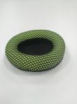 football mesh ear cushion green color for the accessories headphone wired