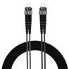 Buy cheap 10G ST To ST Fiber Optic Jumper , Single Mode Fiber Jumpers Dual Core from wholesalers