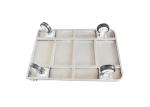 YF XF ZF Series Heavy Duty Four Wheels Steel Platform Trolley For Supermarket