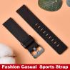 Buy cheap Fashion Black Color TPU Watch Strap 20mm Bands For Smart Watch from wholesalers