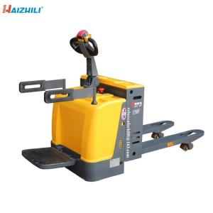 China 3000kg Electric Lift Truck , Compact Design Pallet Lift Truck Stable Performance on sale