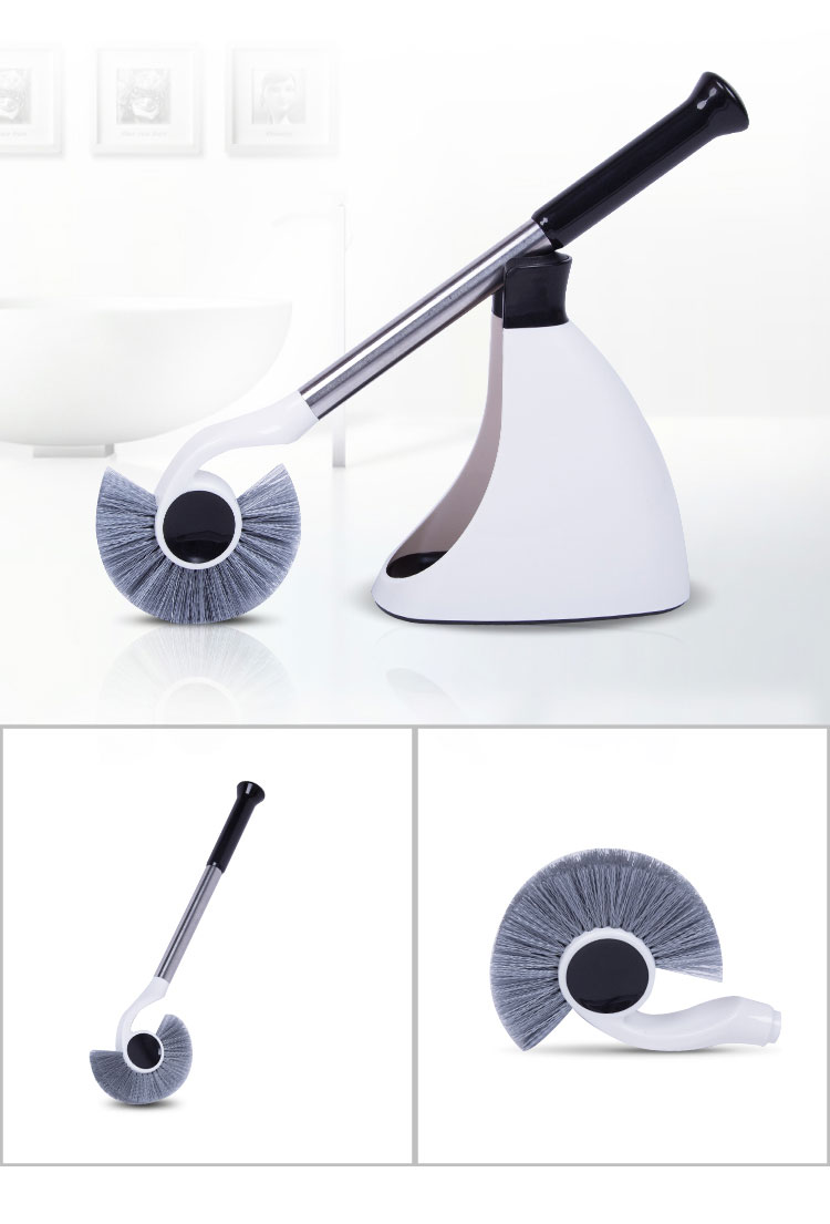 Strong decontamination easy clean modern bathroom toilet brush