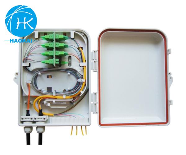 Aerial Waterproof FTTH Box 16port Fiber Optical Wall Mount Distribution Box