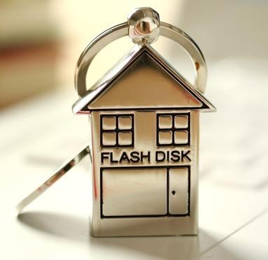 Buy cheap Kongst metal keychain house usb flash drive/metal usb thumb drive from wholesalers