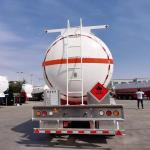 3 Axle 42000 45000 Liters Aluminum Carbon Steel Oil Tanker Fuel Tank Semi