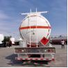 Buy cheap 3 Axle 42000 45000 Liters Aluminum Carbon Steel Oil Tanker Fuel Tank Semi Trailer Oil Tank Truck Trailer from wholesalers