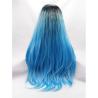 Buy cheap Heat Resistant Fiber Synthetic Lace Front Wigs Ombre Color 8-26 Inches from wholesalers