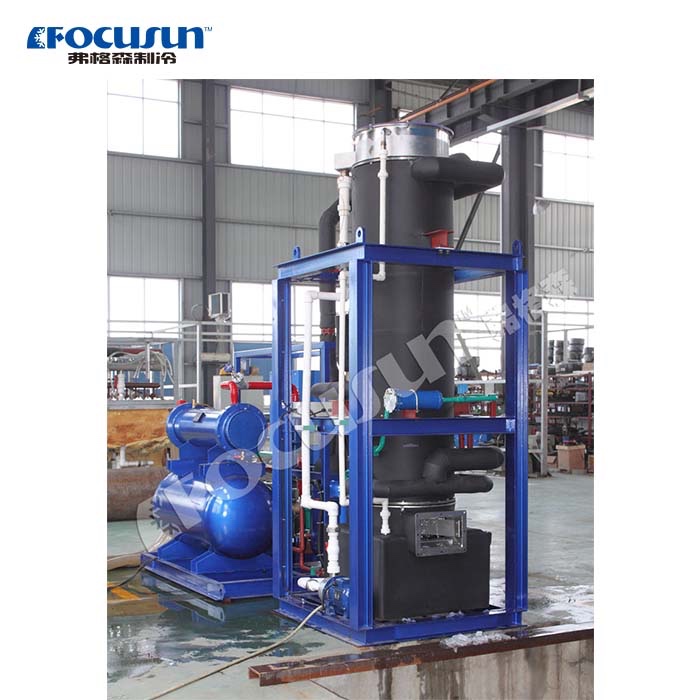 Large Capacity Focusun Tube Ice Machine with Superior Efficiency and Bitzer Compressor