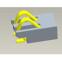 Buy cheap Pitch 1.27mm Battery Pin Connector 2-6 Pin SGS REACH Certificate product
