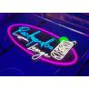 Buy cheap Lounge 10cm Acrylic Neon Light Sign Square Backboard from wholesalers