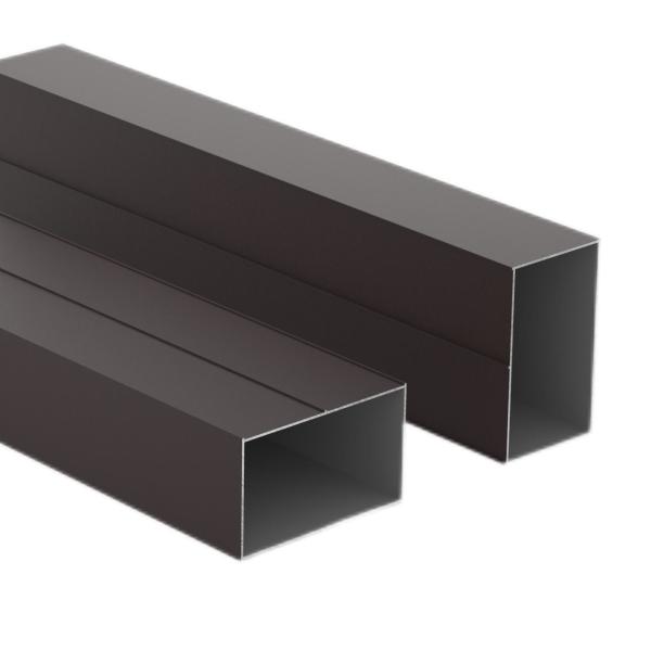 Quality Wood Finish 6063 Aluminum Door Profiles Strength Hardness Wear Resistance for sale