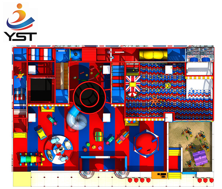 Funny Indoor Playground Flooring , Cute Soft Play Equipment For Home Use
