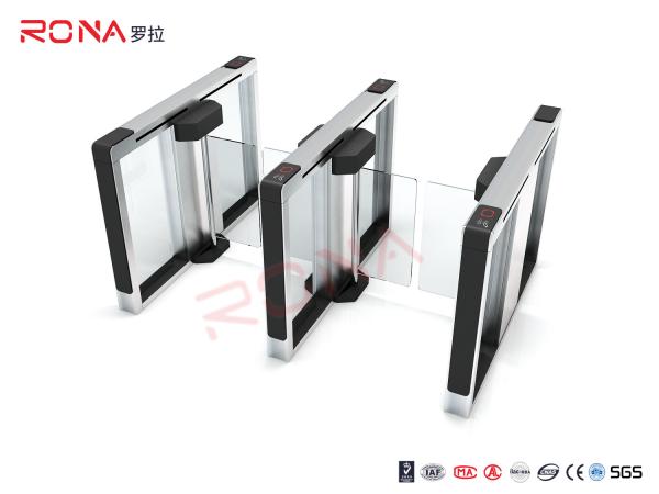 Buy cheap Dual Channel Automation Swing Turnstile Fast Lane Gate 30 Persons / Minute Transit Speed from wholesalers
