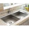 Buy cheap Double Bowl Stainless Steel Single Bowl Kitchen Sink Top Mount 32''X18''X10'' from wholesalers
