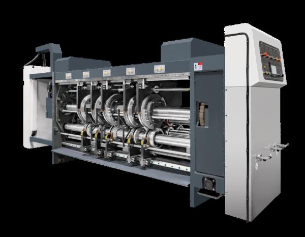 Buy cheap Steel Flexo Printing Cardboard Box Die Cutting Machine 380V/50Hz/3Ph For Carton Box Making from wholesalers