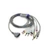 Buy cheap EDAN DX12 Compatible 10 Leads IEC AHA Holter ECG Cable With Banana 4.0 from wholesalers