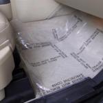 Customized Print Car Carpet Protective Film 4 Mil * 21inch * 200 Feet With