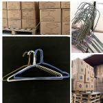 16inch 1.9mm/14.5gauge Metal White Laundry Wire Suit Hanger For Sale