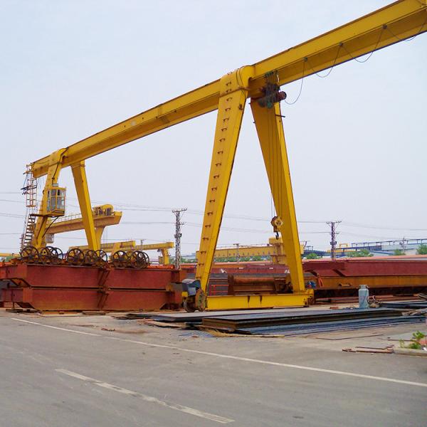Buy cheap Outdoor Cabin Control Electric Hoist 3T Single Beam Gantry Crane from wholesalers