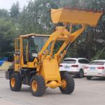 Four Wheel Drive Mini Wheel Loader Machine 3000kg For Hydropower / Port