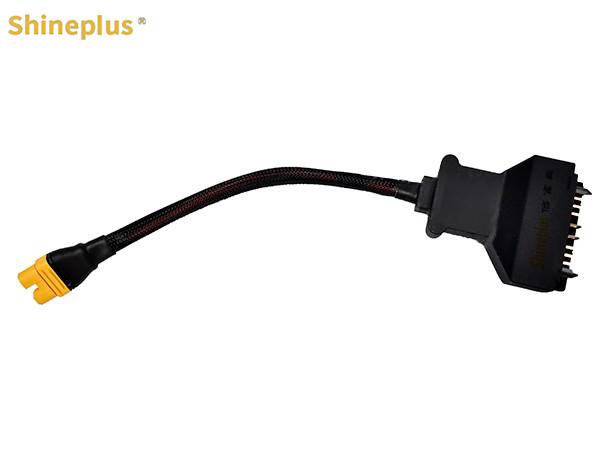300V insulated braided shield factory wholesale industrial UAV battery charging