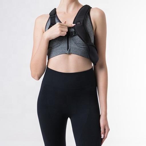 Buy cheap RoHs Battery Powered Black Heated Back Support Belt For Back Pain from wholesalers