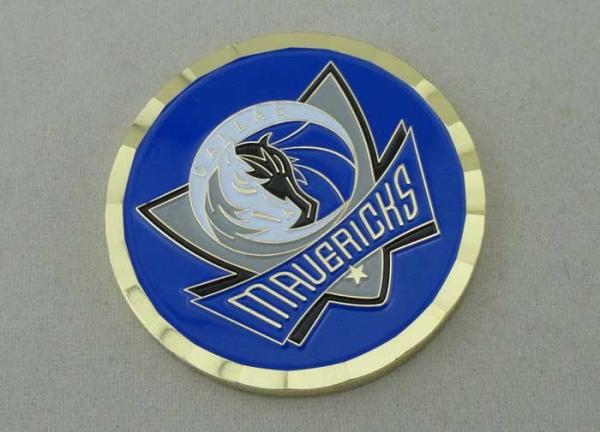 Buy cheap Brass Stamped Personalized Coins 2.0 Inch Diamond Cut Edge from wholesalers